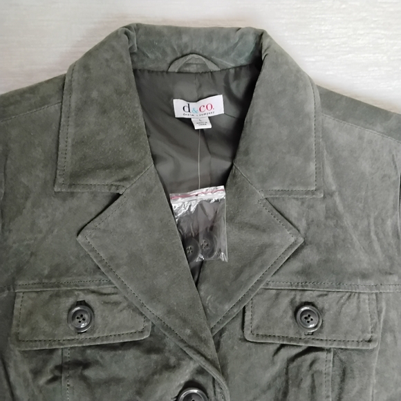 Denim&Co Jackets & Blazers - Denim&Co Olive Blazer Jacket